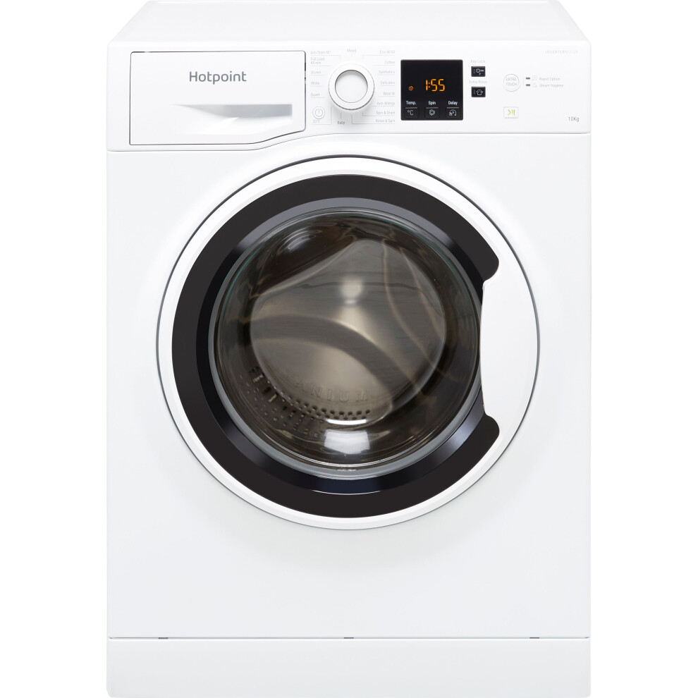 Hotpoint NSWA1045CWWUKN 10kg Washing Machine with 1400 rpm - White - B Rated 